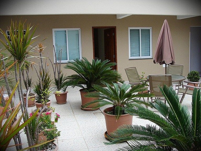 Residencial Gaivotas 05 - 1 Quartos - Completo 30m da praia