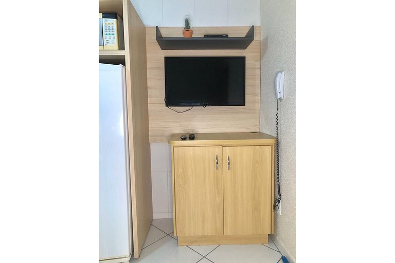 Residencial Gaivotas 09 - 1 Quartos - 30m praia Wifi Cadeira