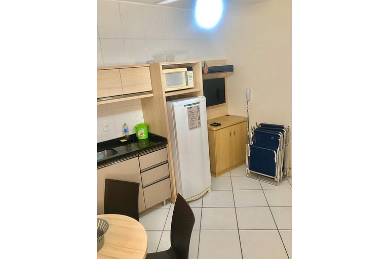Residencial Gaivotas 09 - 1 Quartos - 30m praia Wifi Cadeira