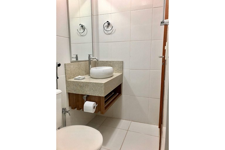 Residencial Gaivotas 09 - 1 Quartos - 30m praia Wifi Cadeira
