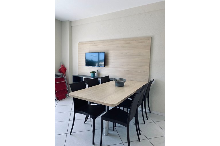 Residencial Gaivotas 01 - 2 Quartos - 30metros da praia