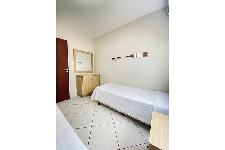 Residencial Gaivotas 01 - 2 Quartos - 30metros da praia