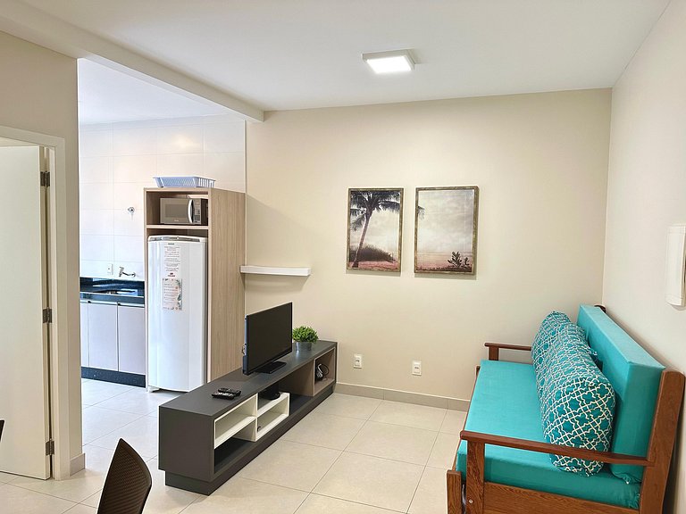 Resid. Gaivotas 15 - 1 Quartos - conforto a 120m da praia