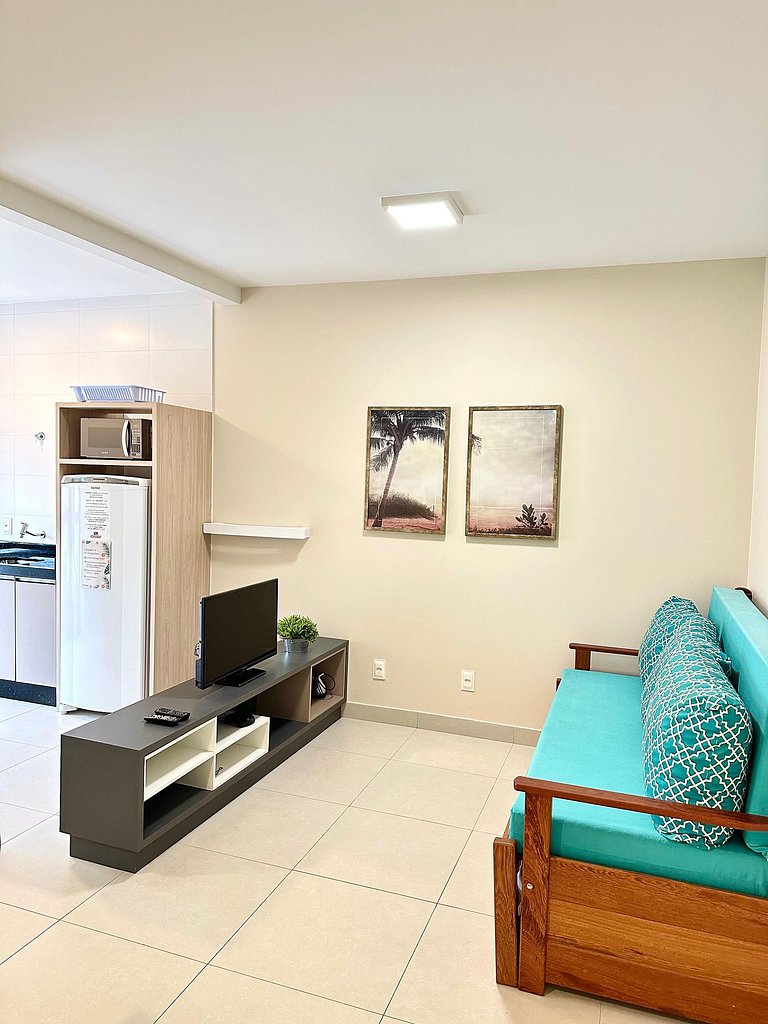 Resid. Gaivotas 15 - 1 Quartos - conforto a 120m da praia