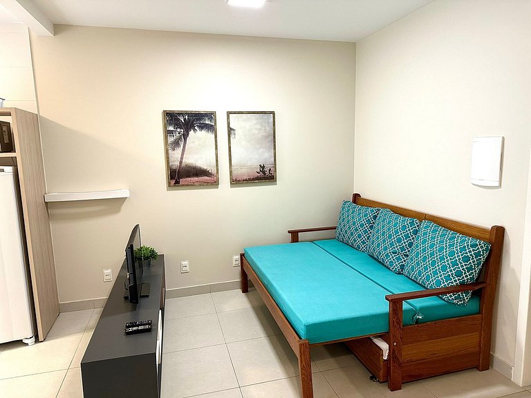 Resid. Gaivotas 15 - 1 Quartos - conforto a 120m da praia