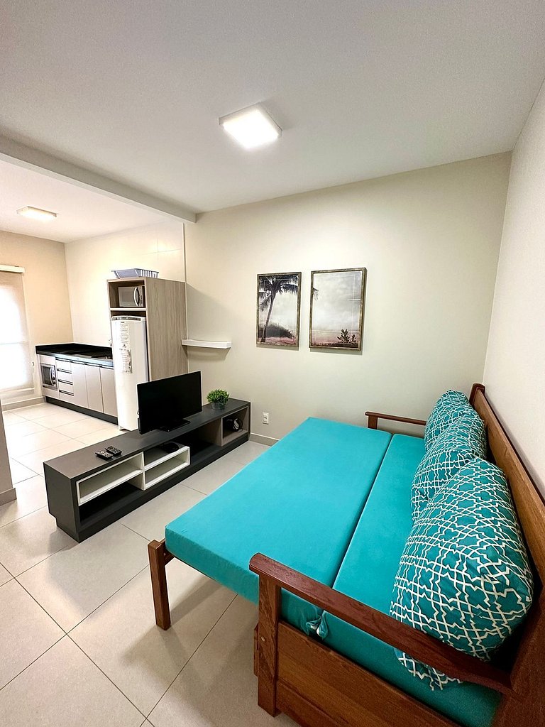Resid. Gaivotas 15 - 1 Quartos - conforto a 120m da praia